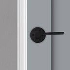 Kwikset - 94880-598 - Ladera Iron Black Half-Dummy Lever Right Handed