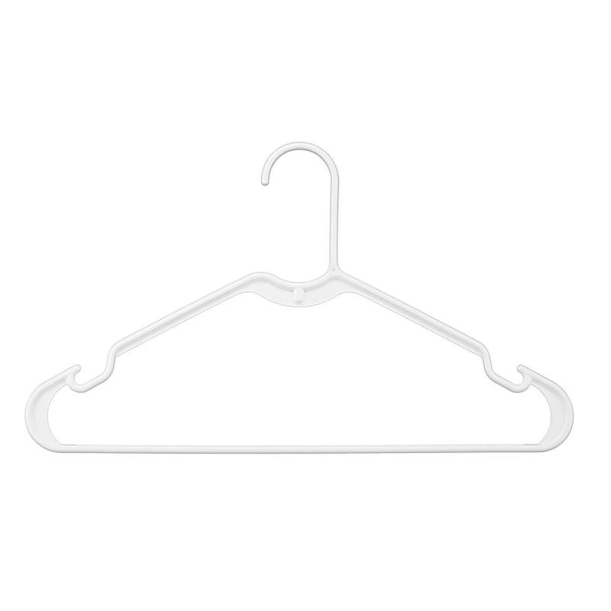 Whitmor - 6345-8701-10WHT - Plastic White Hanger 10 pk