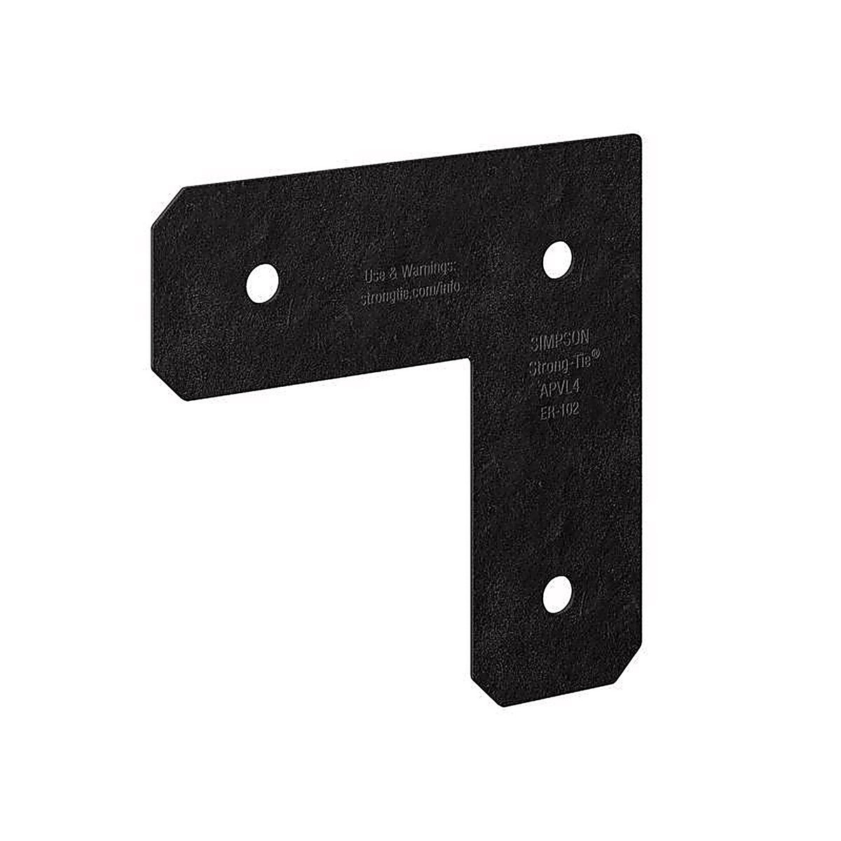 Simpson Strong-Tie - APVL4 - APVL 8.25 in. H X 8.25 in. W X 3 in. D Steel Inside L Strap Brace