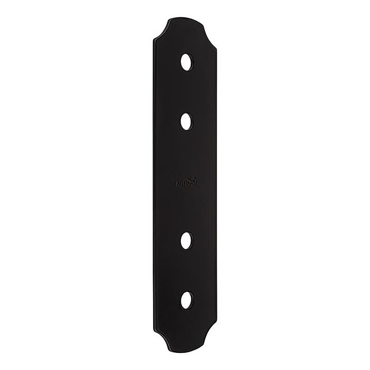 National Hardware - N800-016 - Hartley Storm Shine Black Steel Flat Strap 1 pk