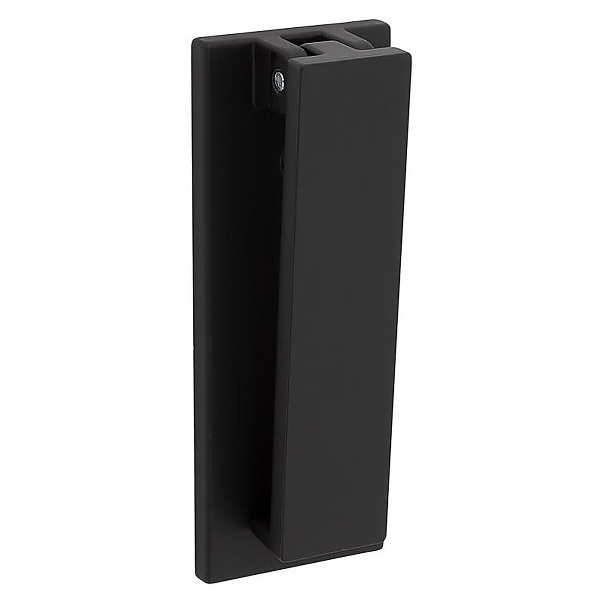 National Hardware - N336-703 - Reed 4.75 in. L Matte Black Brass Door Knocker