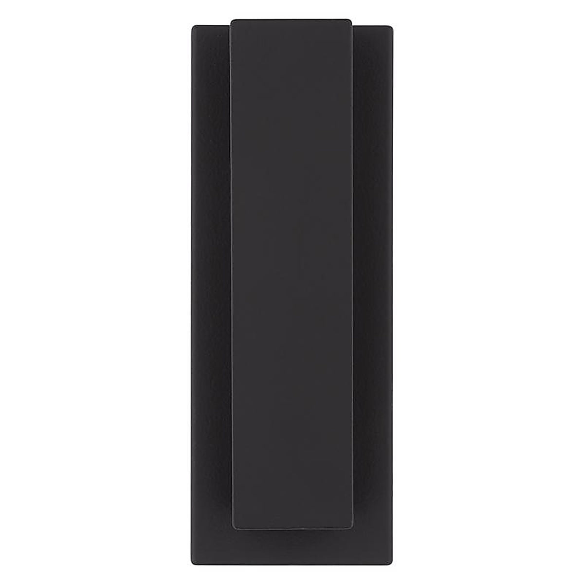 National Hardware - N336-703 - Reed 4.75 in. L Matte Black Brass Door Knocker