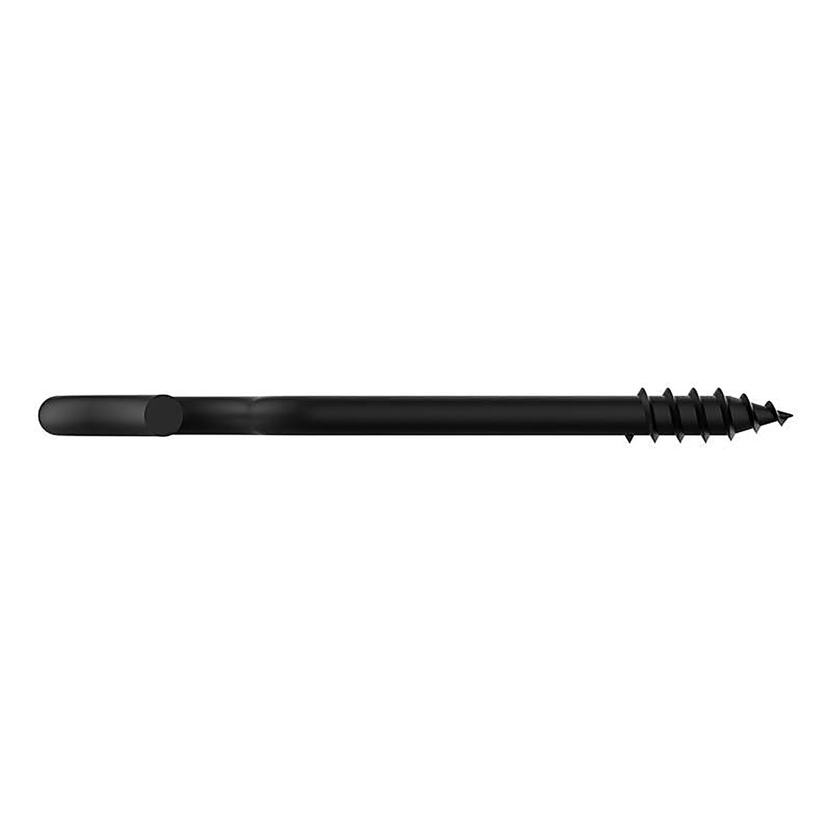 National Hardware - N820-106 - Medium Storm Shine Black Steel 3-3/8 in. L Ceiling Hook 1 pk