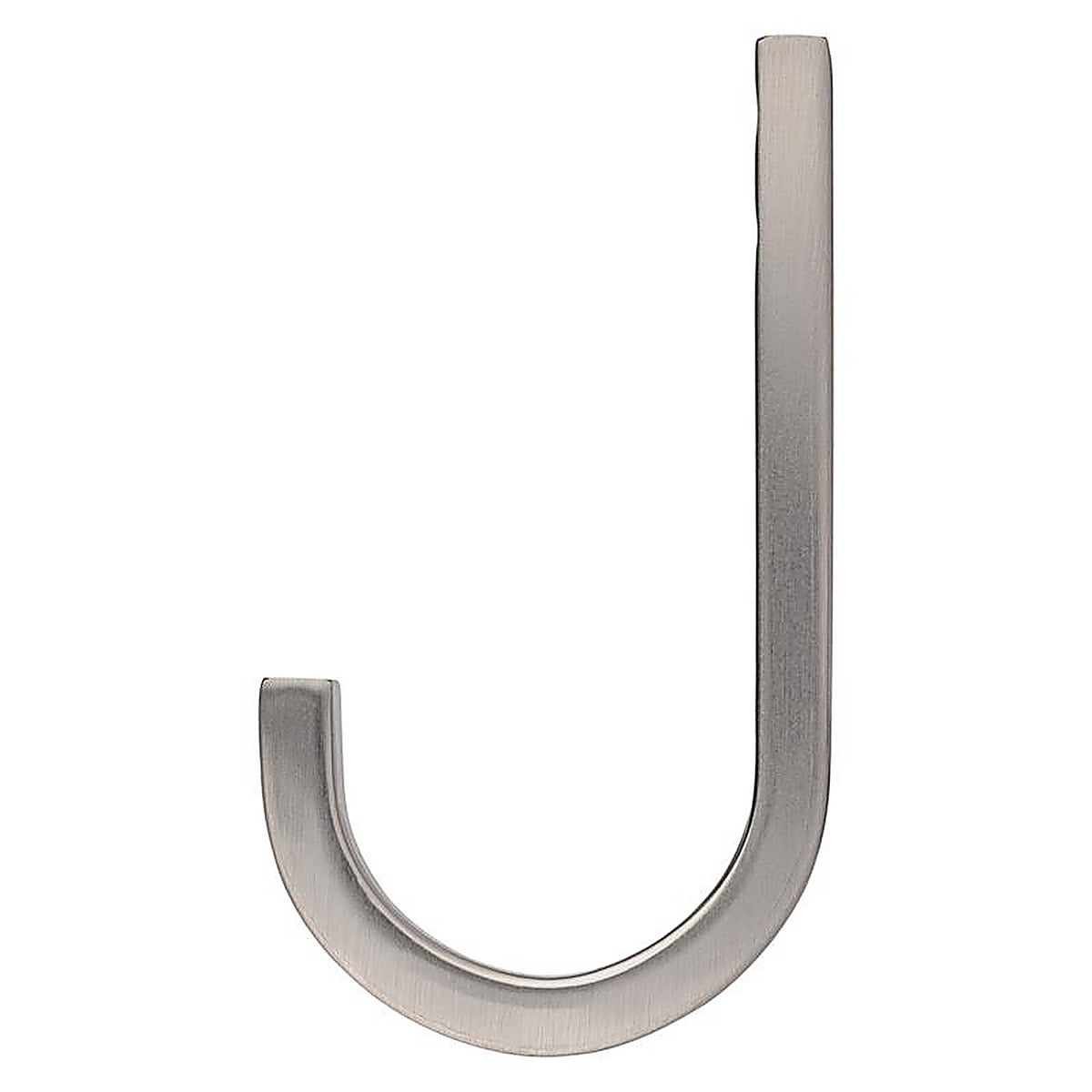 National Hardware - N337-904 - Reed Medium Satin Nickel Steel 4 in. L Hook 60 lb 1 pk