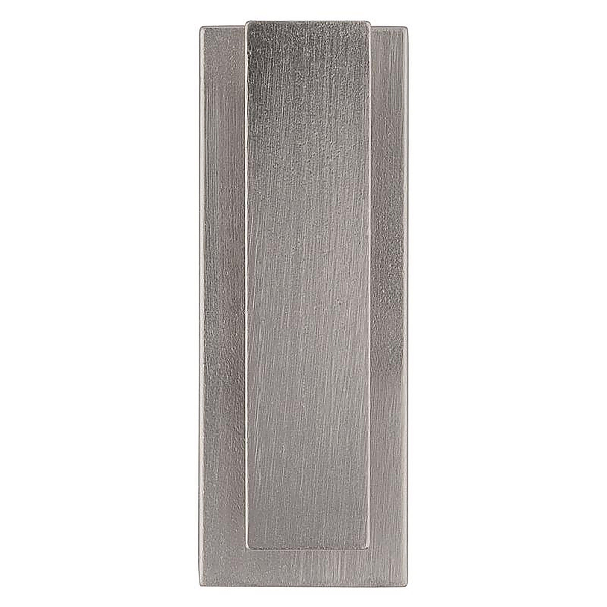 National Hardware - N336-704 - Reed 4.75 in. L Satin Nickel Brass Door Knocker