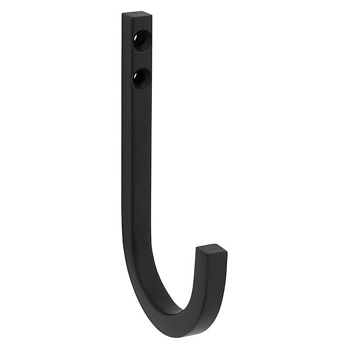 National Hardware - N337-903 - Reed Medium Matte Black Black Steel 4 in. L Hook 60 lb 1 pk