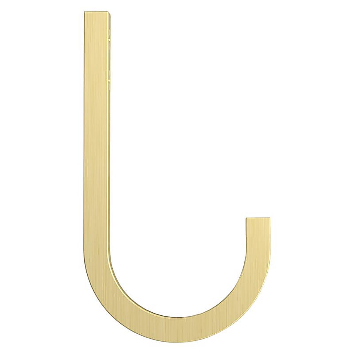 National Hardware - N337-905 - Reed Medium Brushed Gold Steel 4 in. L Hook 60 lb 1 pk