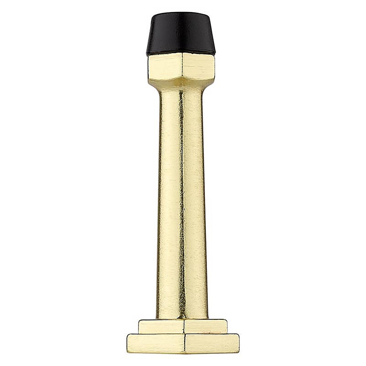 National Hardware - N830-532 - Powell 5/8 in. W X 3-19/32 in. L Zinc Brushed Gold Gold Door Stop Mounts to door a
