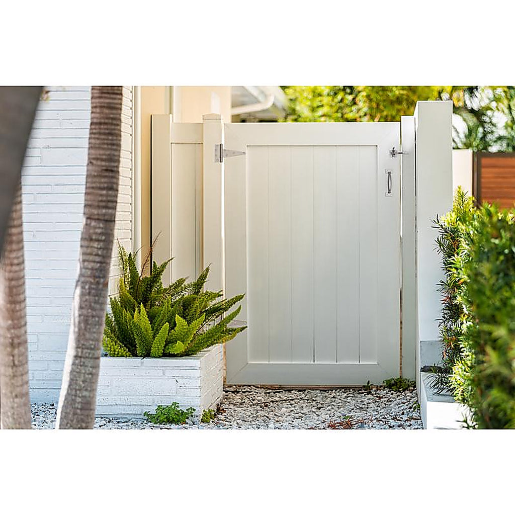 National Hardware - N166-008 - Galvanized Silver Steel T-Hinge Gate Kit 1 pk