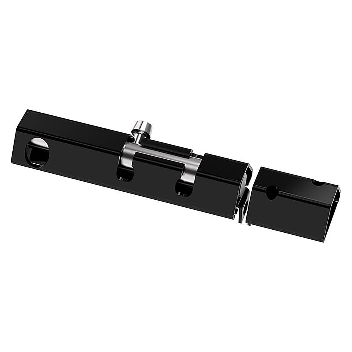 National Hardware - N166-001 - 1.62 in. H X 3.54 in. W X 6 in. L Zinc-Plated Steel Slide Bolt Gate Latch