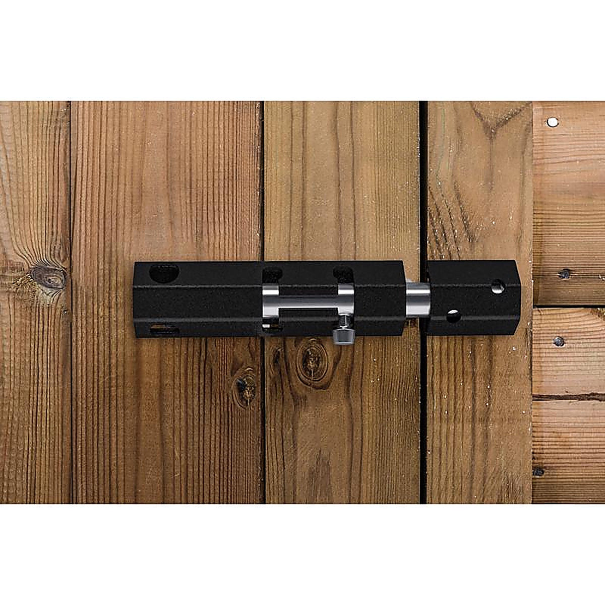 National Hardware - N166-001 - 1.62 in. H X 3.54 in. W X 6 in. L Zinc-Plated Steel Slide Bolt Gate Latch