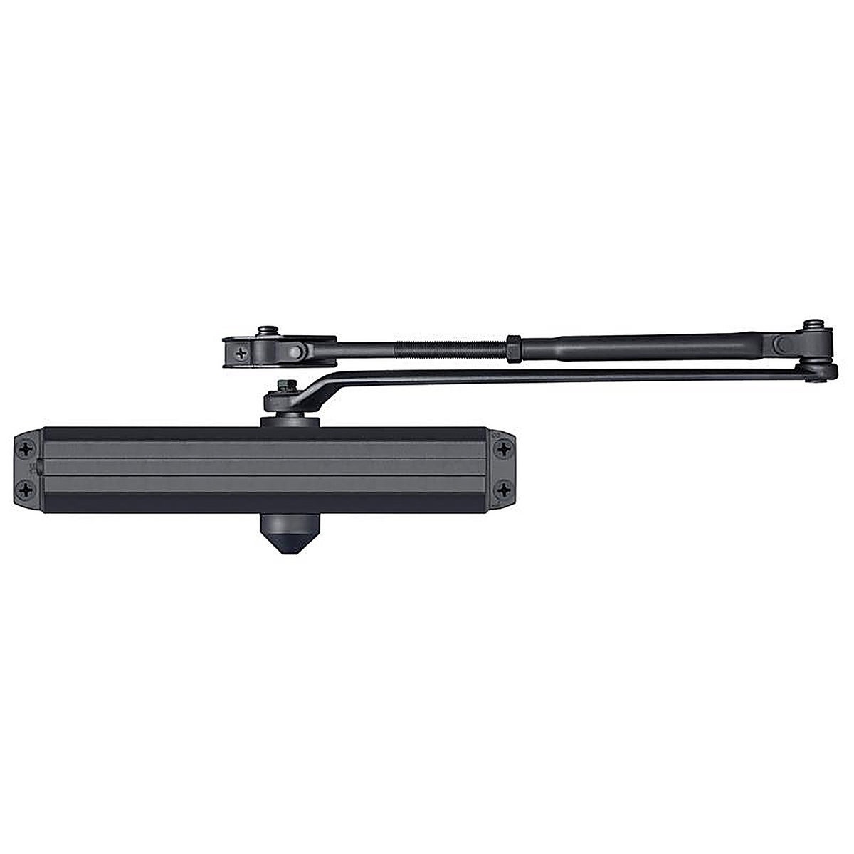 Tell Manufacturing - DC100451 - 600 Series Matte Aluminum Hydraulic Adjustable Door Closer Grade 1