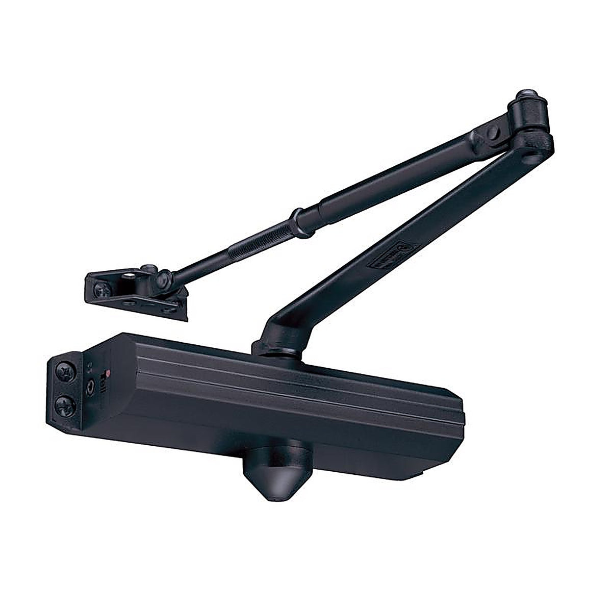 Tell Manufacturing - DC100451 - 600 Series Matte Aluminum Hydraulic Adjustable Door Closer Grade 1