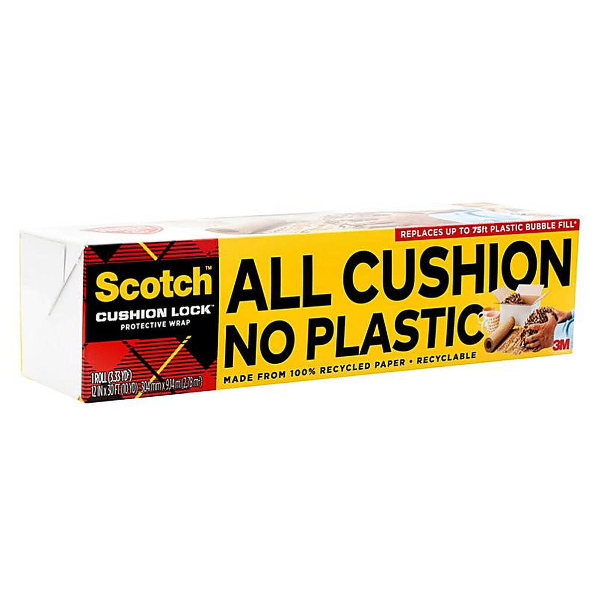 3M - PCW-1230 - Scotch Cushion Lock 12 in. W X 30 ft. L Cushion Wrap 1 pk