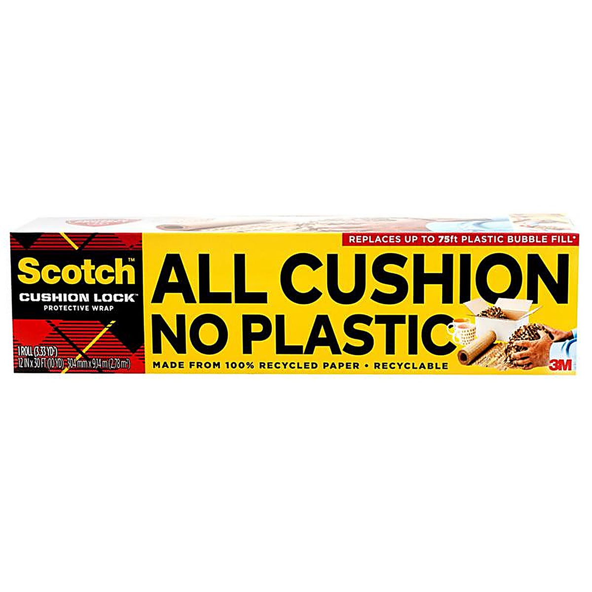 3M - PCW-1230 - Scotch Cushion Lock 12 in. W X 30 ft. L Cushion Wrap 1 pk