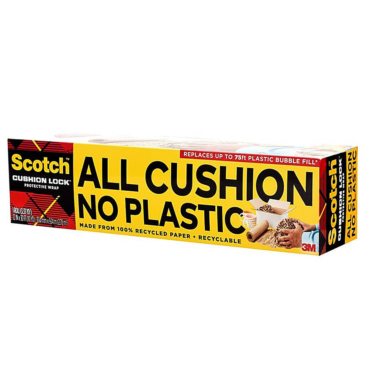 3M - PCW-1230 - Scotch Cushion Lock 12 in. W X 30 ft. L Cushion Wrap 1 pk