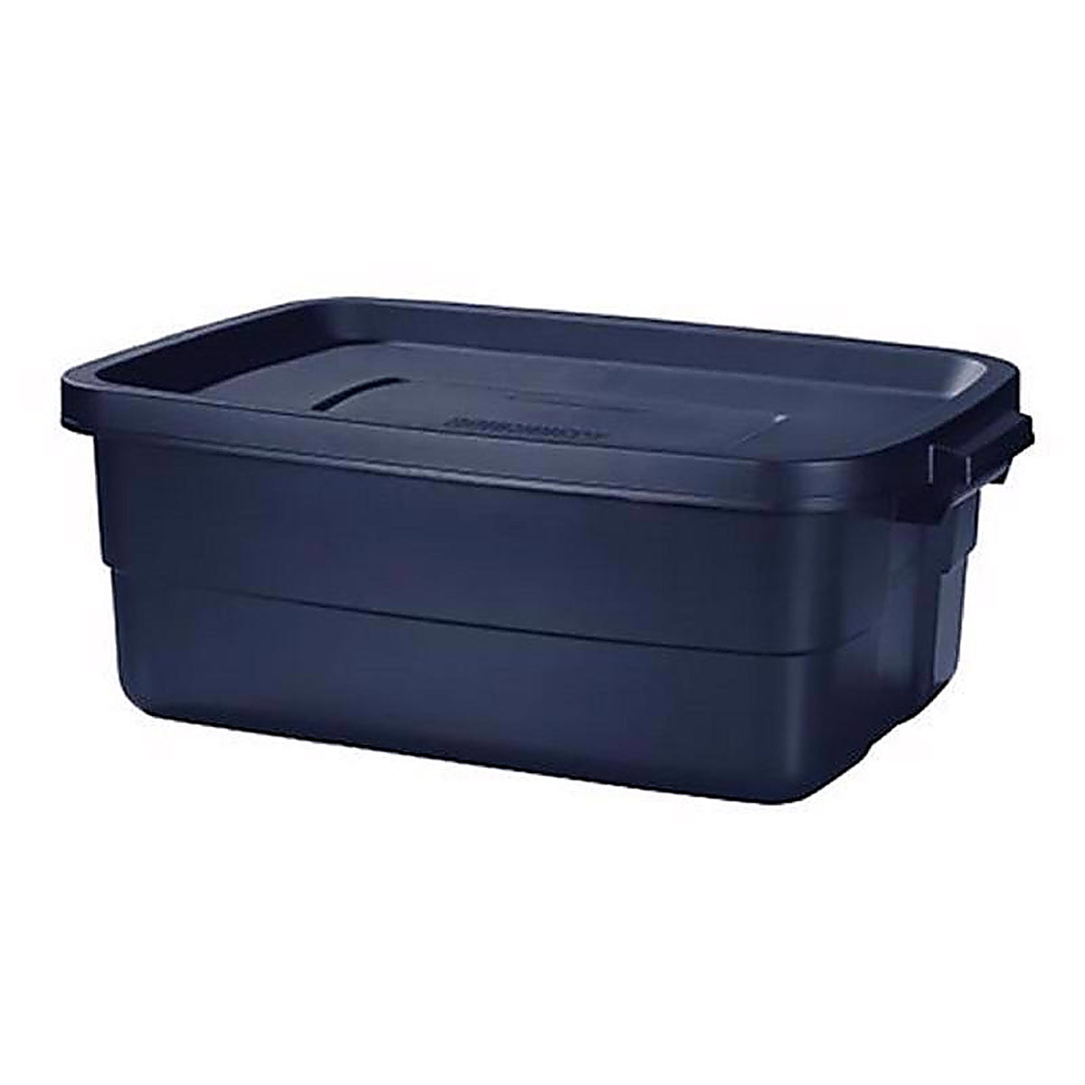 Rubbermaid - RMRT100004 - Roughneck 10 gal Navy Storage Box 8.875 in. H X 15.875 in. W X 23.875 in. D Stackable