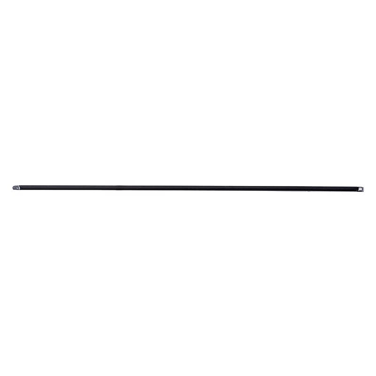 Hampton - 02-3411-401 - 1/8 in. H X 9 in. W X 2 in. D Black Steel Corner Plate