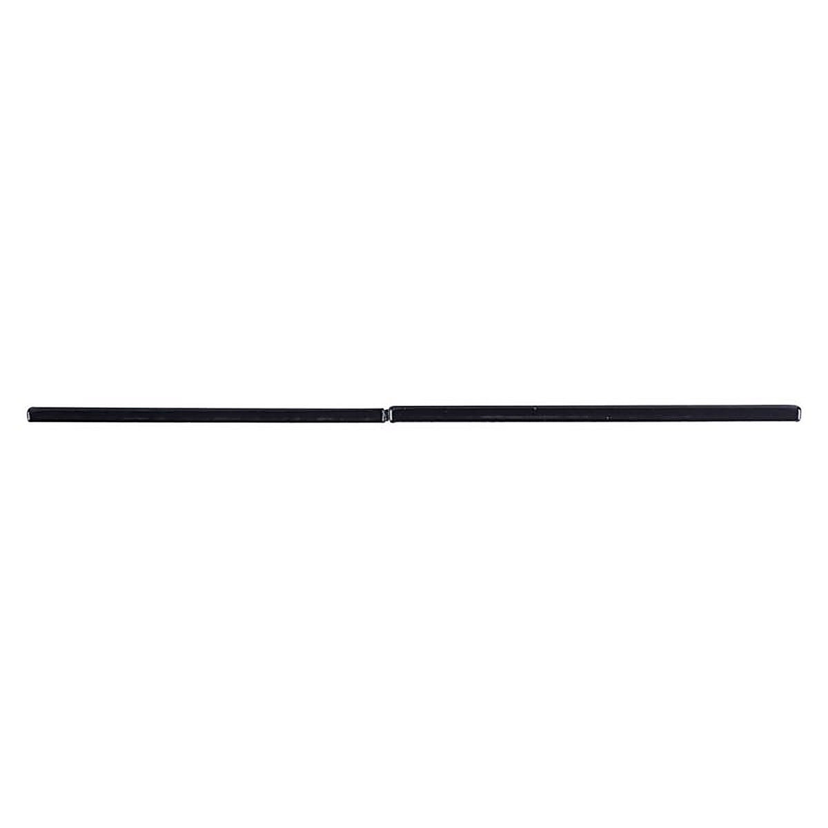 Hampton - 02-3411-410 - 6 in. H X 6 in. W X 1/8 in. D Black Steel Corner Plate