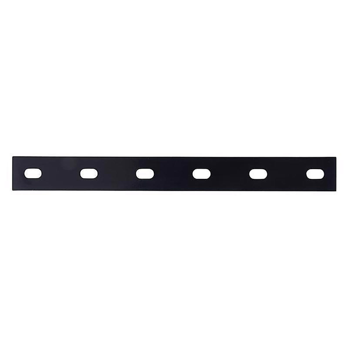 Hampton - 02-3411-552 - 1/8 in. H X 1.5 in. W X 14 in. L Black Steel Mending Plate