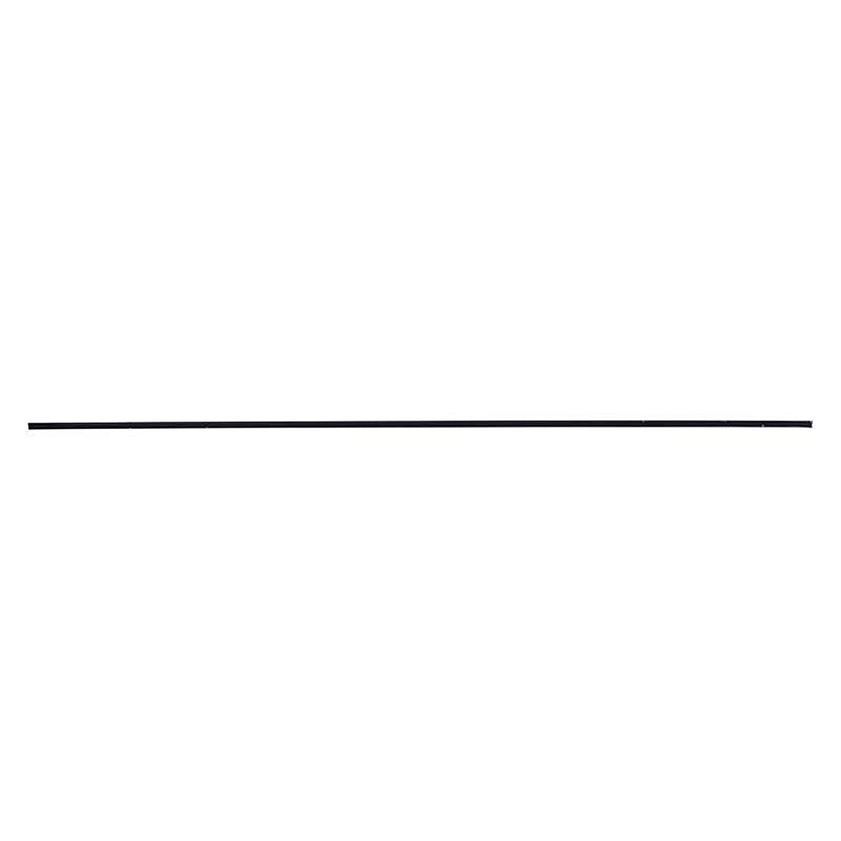 Hampton - 02-3411-552 - 1/8 in. H X 1.5 in. W X 14 in. L Black Steel Mending Plate