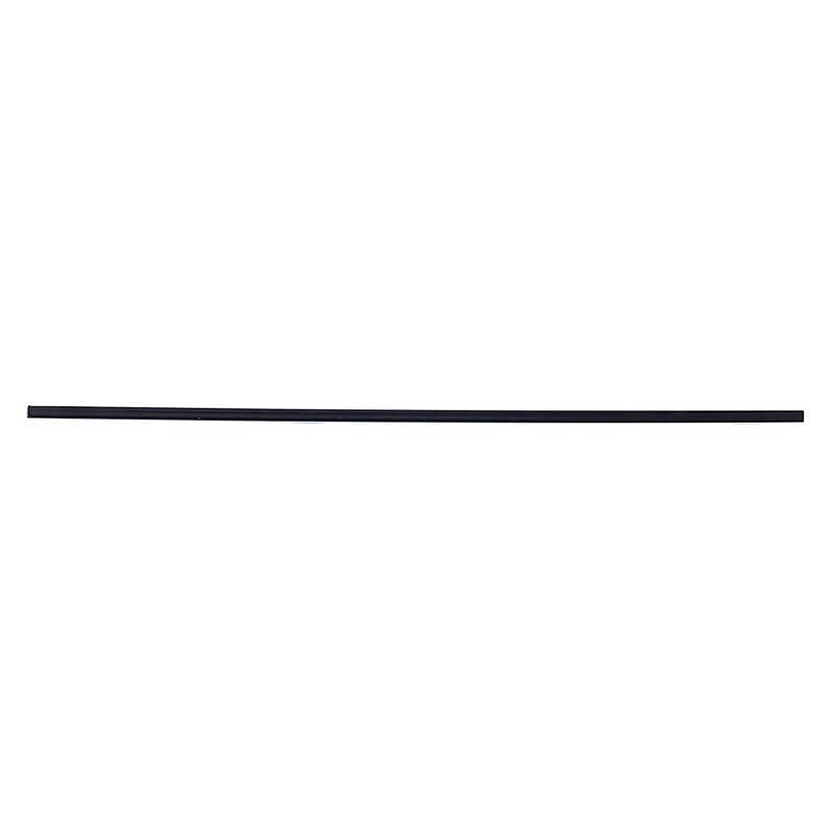 Hampton - 02-3411-555 - 1/4 in. H X 1.5 in. W X 16 in. L Black Steel Mending Plate