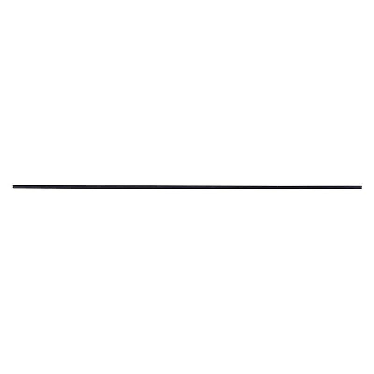Hampton - 02-3411-567 - 1/4 in. H X 1.50 in. W X 24 in. L Black Steel Mending Plate