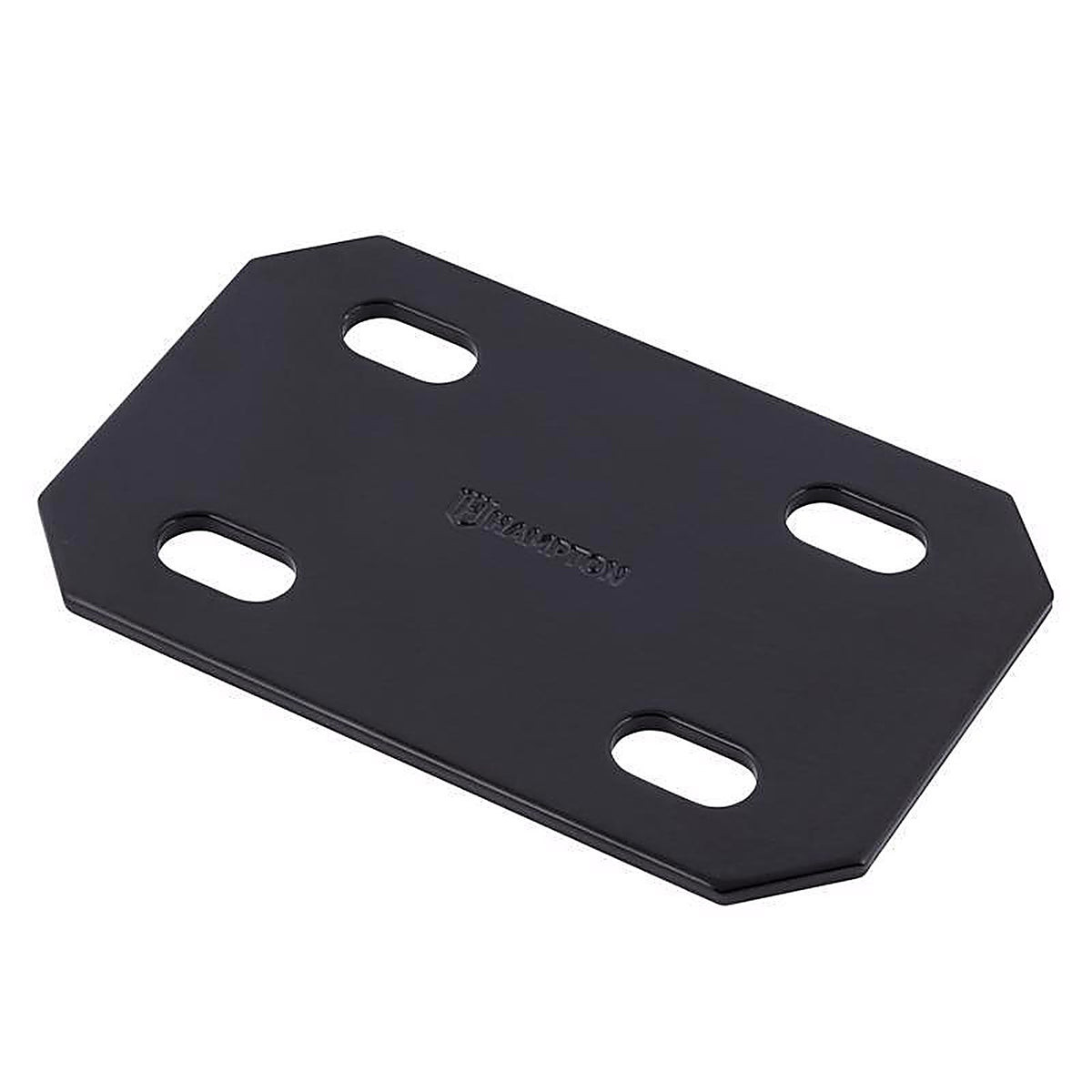 Hampton - 02-3411-503 - 1/8 in. H X 3 in. W X 4.75 in. L Black Steel Mending Plate