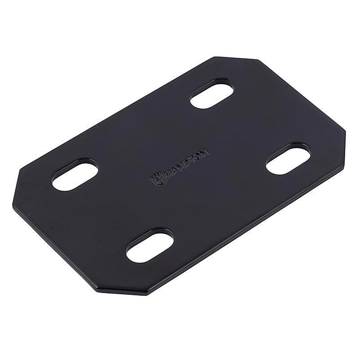 Hampton - 02-3411-503 - 1/8 in. H X 3 in. W X 4.75 in. L Black Steel Mending Plate