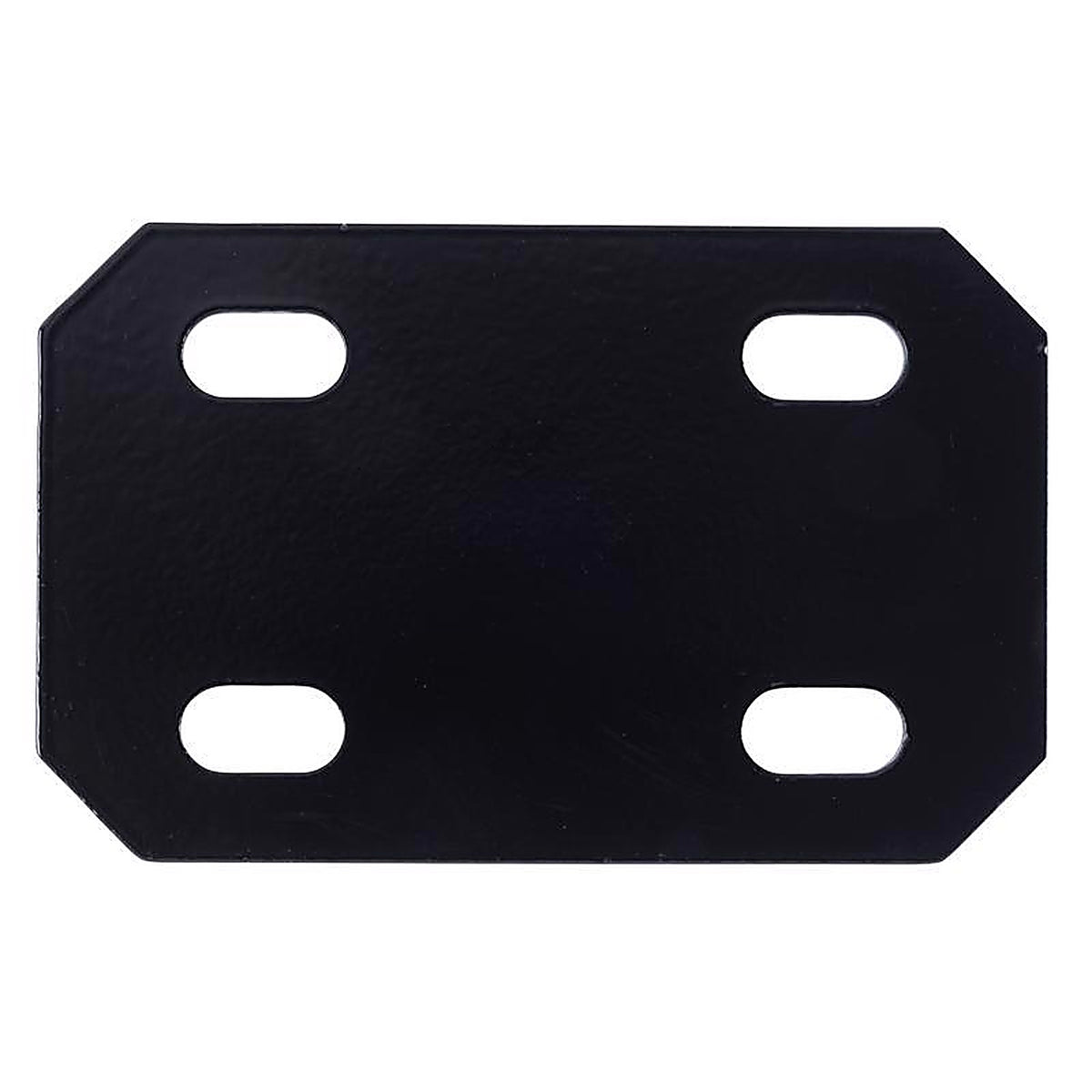 Hampton - 02-3411-503 - 1/8 in. H X 3 in. W X 4.75 in. L Black Steel Mending Plate