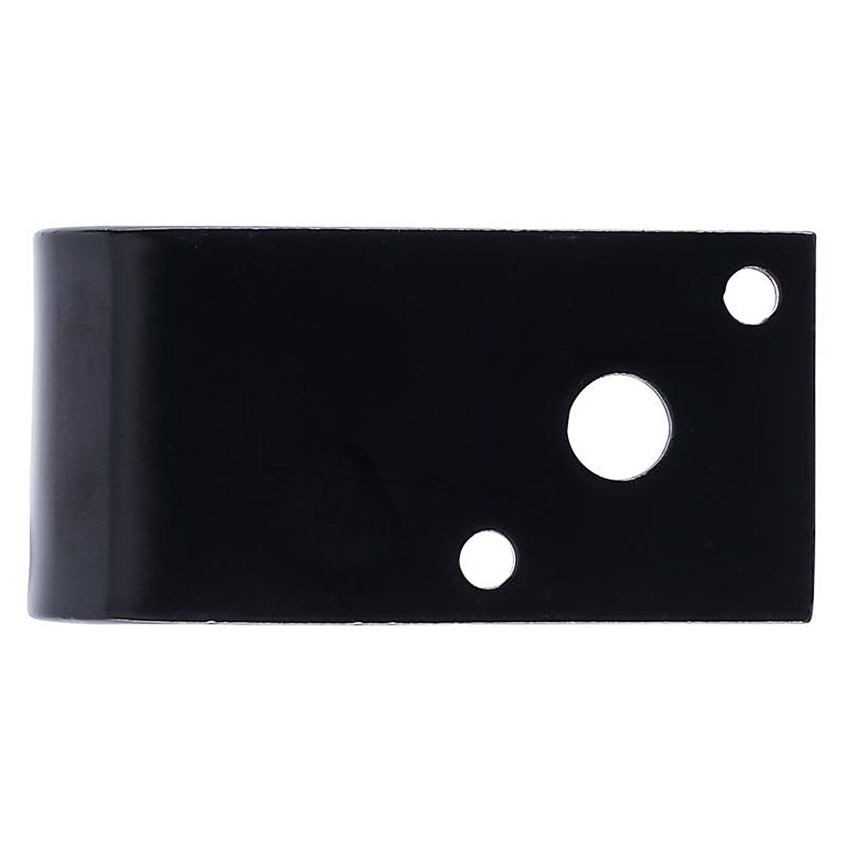 Hampton - 02-3405-004 - 1.5 in. H X 1.67 in. W X 1/8 in. D Black Steel Inside/Outside Corner Brace