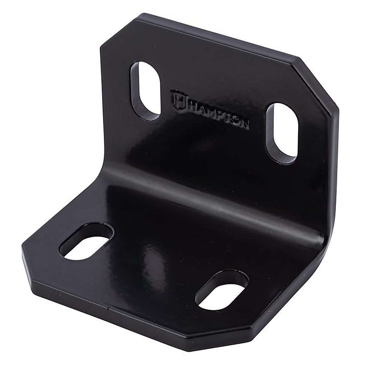 Hampton - 02-3405-208 - 2.4 in. H X 3 in. W X 3/16 in. D Black Steel Inside/Outside Corner Brace
