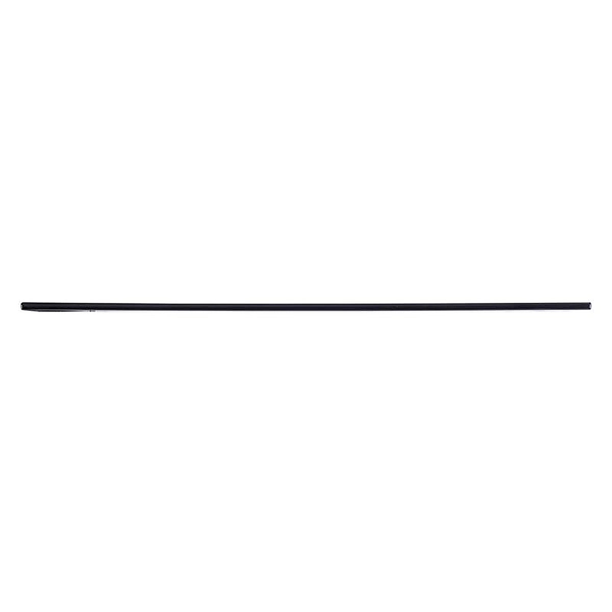 Hampton - 02-3411-620 - 10 in. H X 1.5 in. W X 1/8 in. D Black Steel Strap Brace