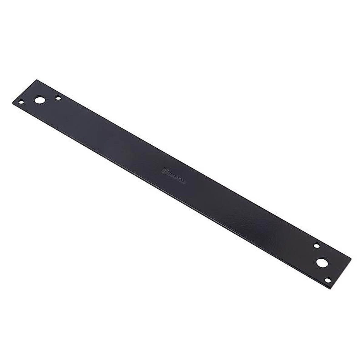 Hampton - 02-3411-626 - 14 in. H X 1.5 in. W X 1/8 in. D Black Steel Strap Brace