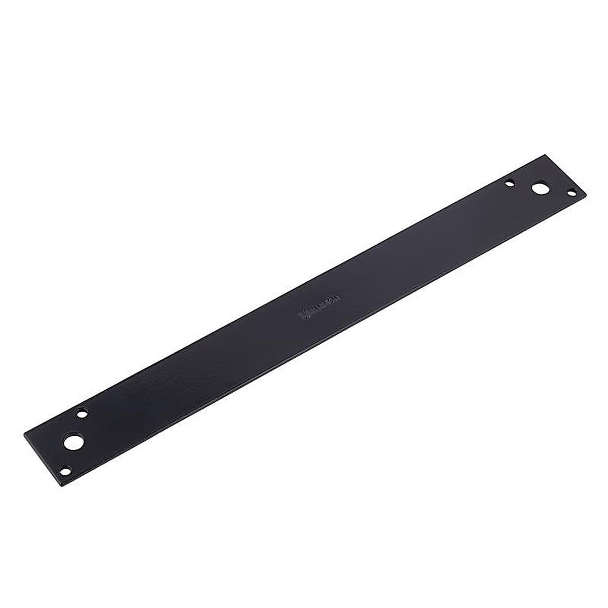 Hampton - 02-3411-626 - 14 in. H X 1.5 in. W X 1/8 in. D Black Steel Strap Brace