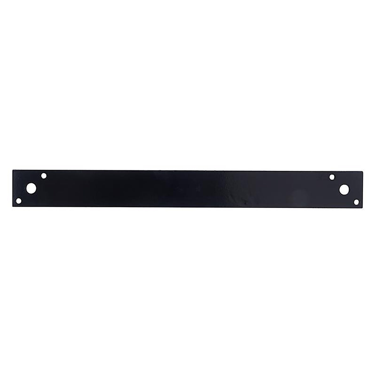 Hampton - 02-3411-626 - 14 in. H X 1.5 in. W X 1/8 in. D Black Steel Strap Brace