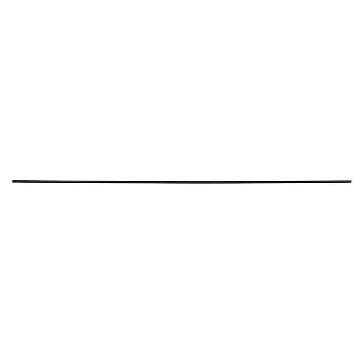 Hampton - 02-3411-632 - 17 in. H X 1.5 in. W X 1/8 in. D Black Steel Strap Brace