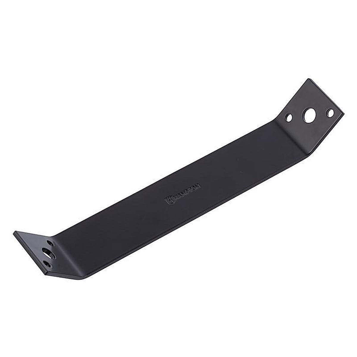 Hampton - 02-3411-650 - 9.3 in. H X 1.5 in. W X 1/8 in. D Black Steel Inside Strap Brace