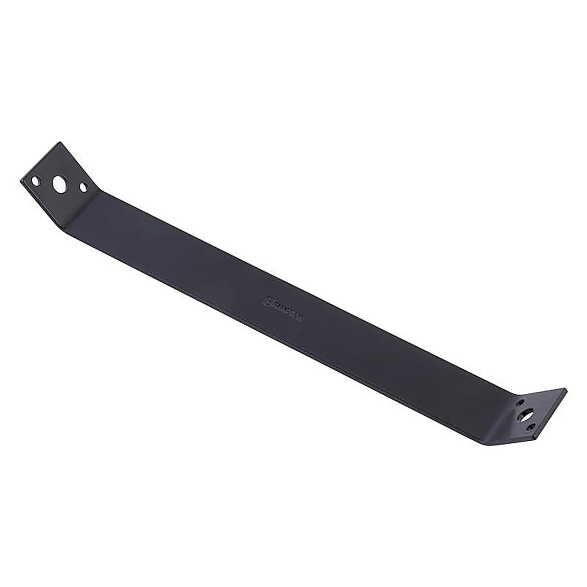 Hampton - 02-3411-657 - 13.3 in. H X 1.5 in. W X 1/8 in. D Black Steel Inside Strap Brace