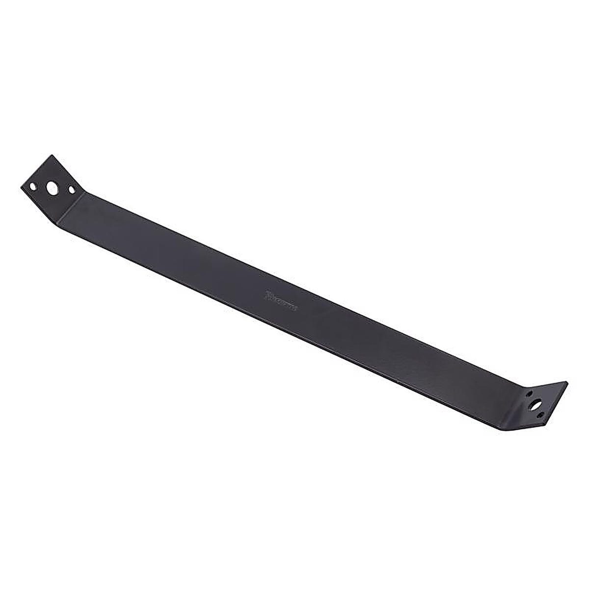 Hampton - 02-3411-663 - 16.3 in. H X 1.5 in. W X 1/8 in. D Black Steel Inside Strap Brace