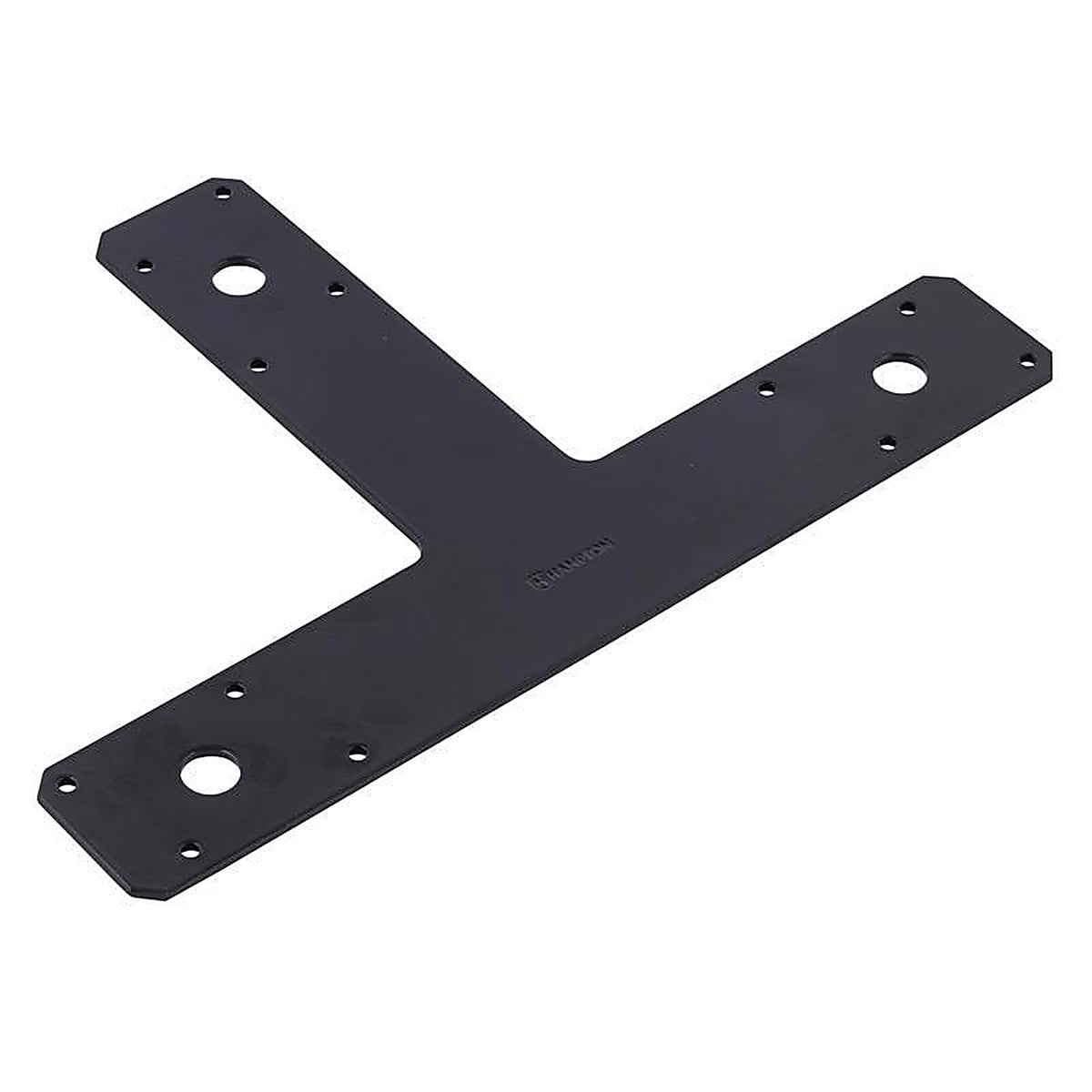 Hampton - 02-3411-720 - 1/8 in. H X 8 in. W X 12 in. L Black Steel T-Plate