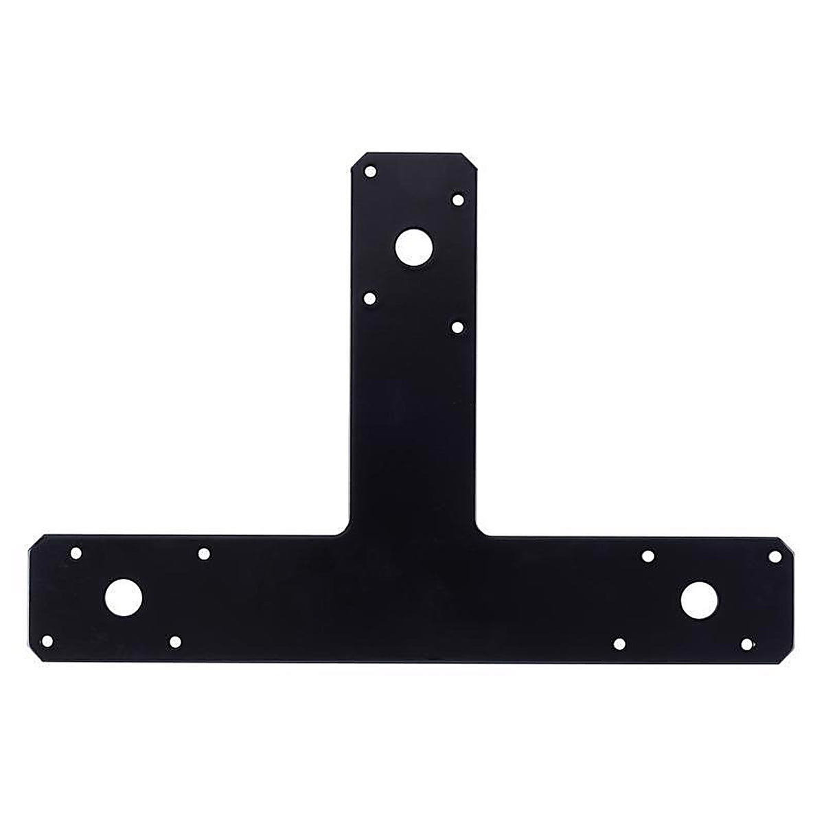 Hampton - 02-3411-720 - 1/8 in. H X 8 in. W X 12 in. L Black Steel T-Plate