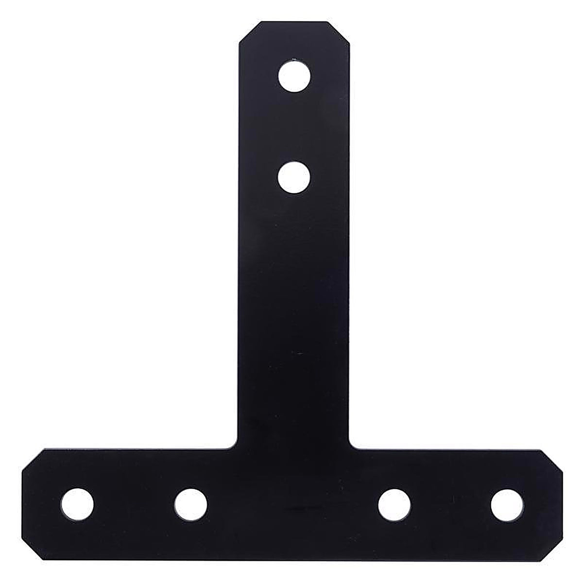 Hampton - 02-3411-723 - 3/16 in. H X 12 in. W X 12 in. L Black Steel T-Plate