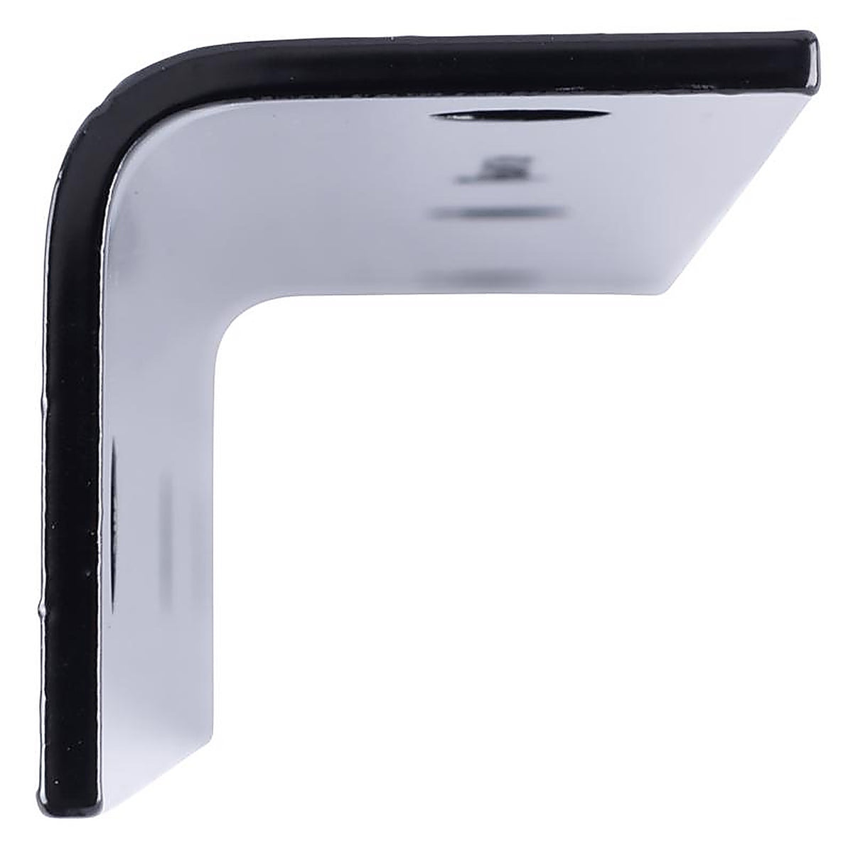Hampton - 02-3405-413 - 1.6 in. H X 9 in. W X 1/8 in. D Black Steel Inside/Outside Corner Brace