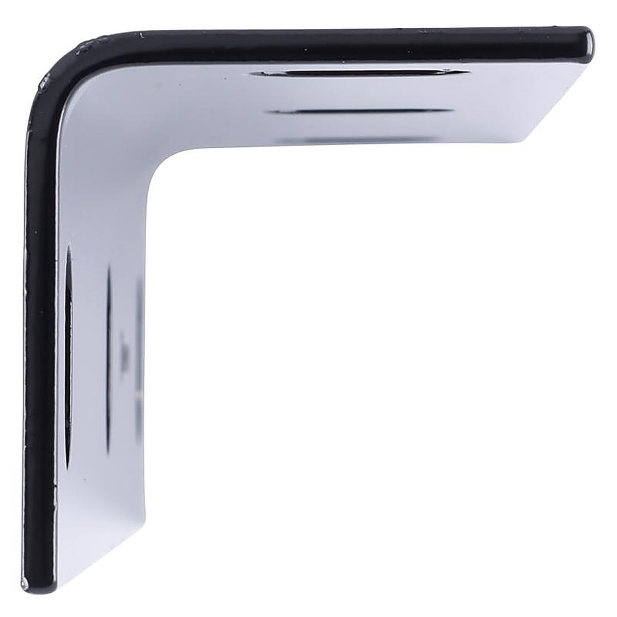 Hampton - 02-3405-422 - 9 in. H X 2.10 in. W X 1/8 in. D Black Steel Inside/Outside Brace