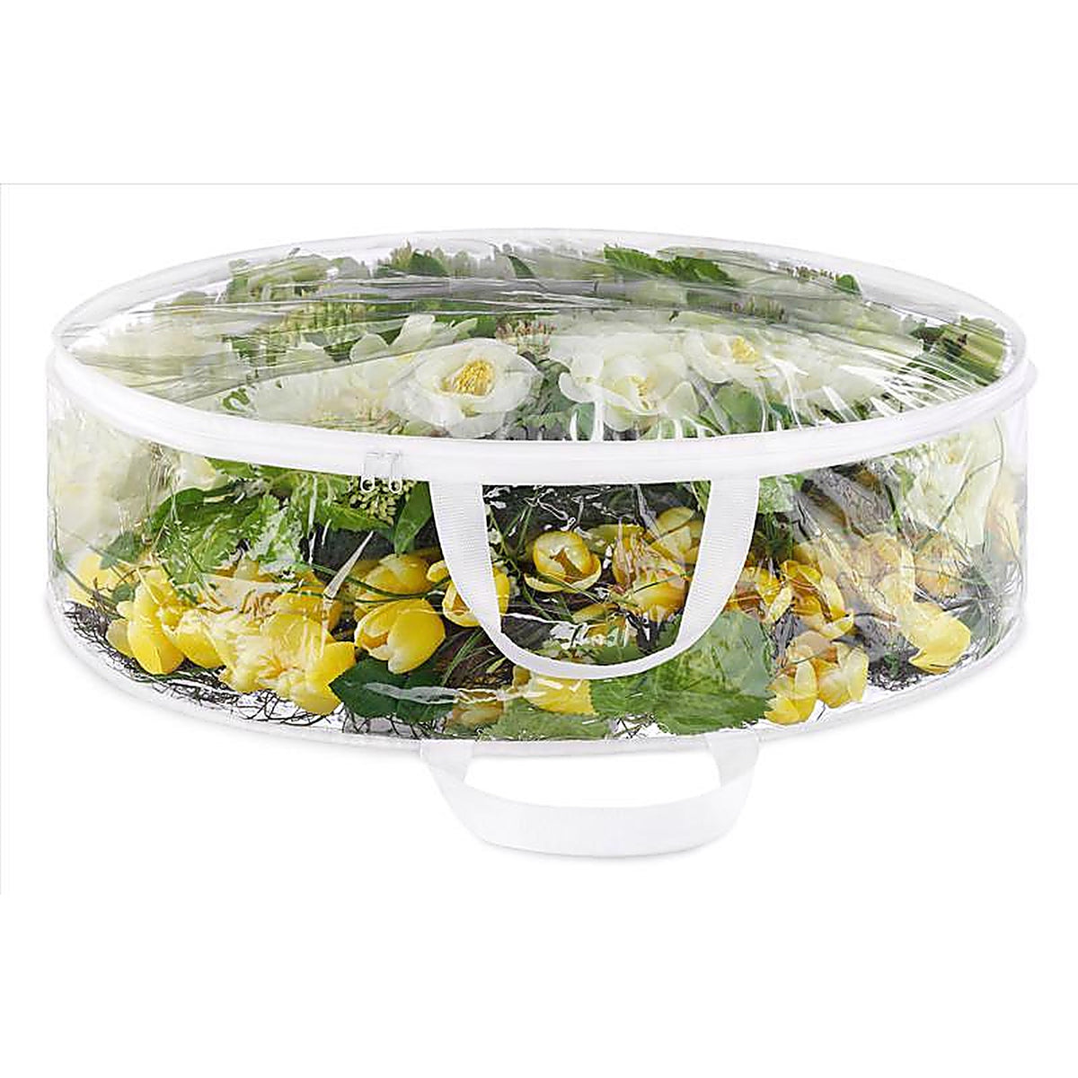 Whitmor - 6044-9251 - Clear Wreath Storage Bag 8 in. H X 30 in. W X 30 in. D