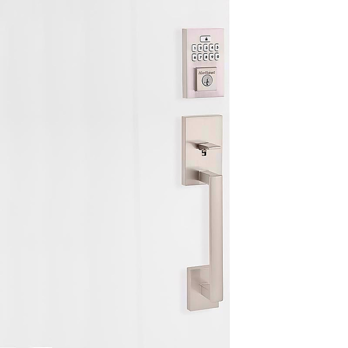 Kwikset - 992600-004 - SmartCode Satin Nickel Metal Electronic Deadbolt