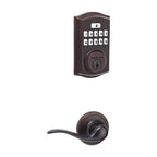 Kwikset - 992600-003 - SmartCode Venetian Bronze Metal Electronic Deadbolt