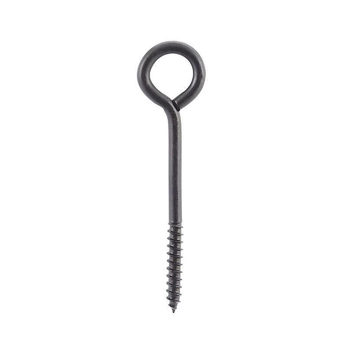 Wright - 02-3463-303 - 1/4 in. D X 3-3/4 in. L Black Steel Lag Screw Eye 150 lb 1 pk