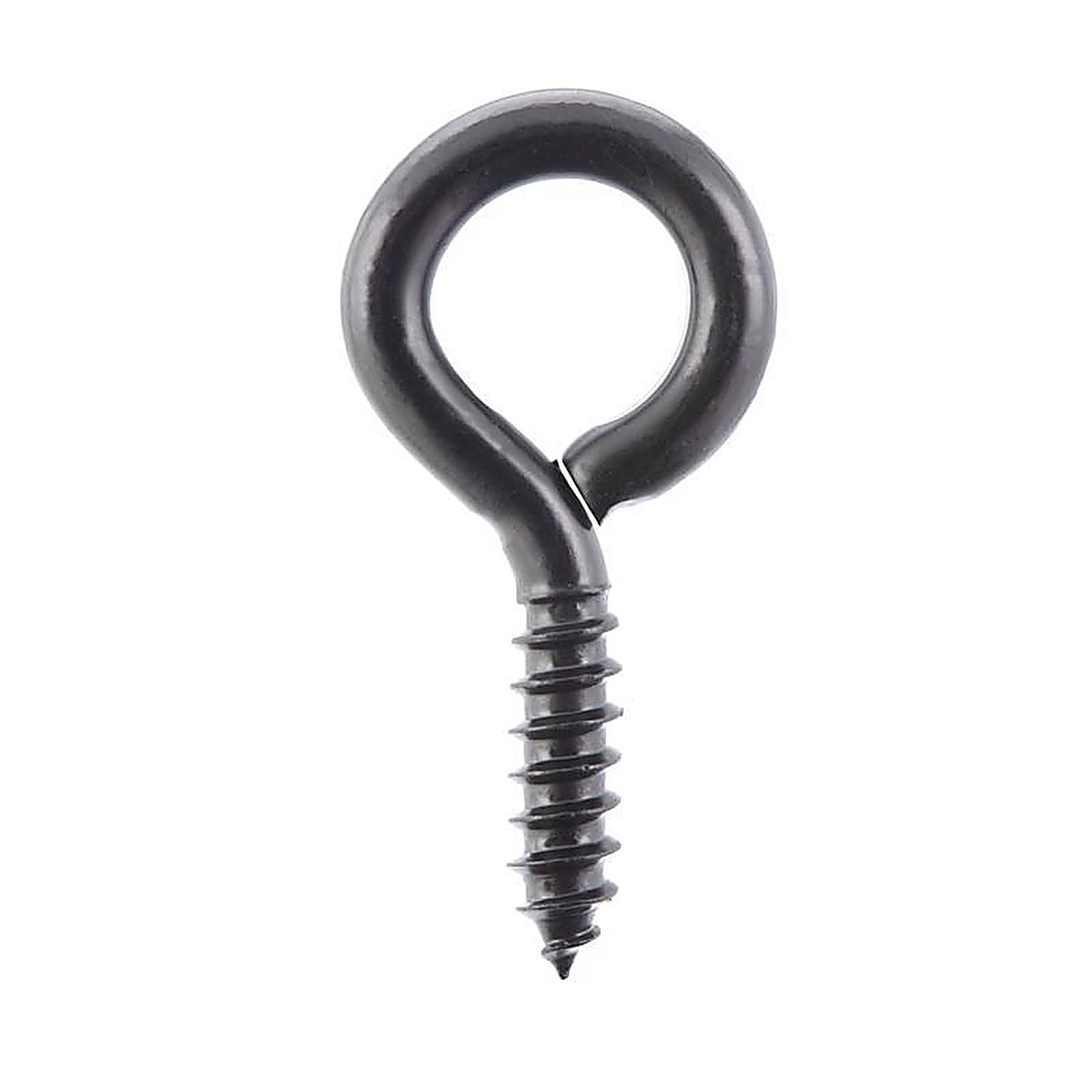 Wright - 02-3468-303 - 3/8 in. D X 2-7/8 in. L Black Steel Screw Eye 250 lb 1 pk